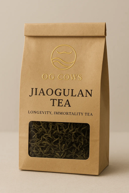 Jiaogulan Tea ~ The ImmortaliTea  100% Azorean-grown adaptogenic herb of vitality and balance.