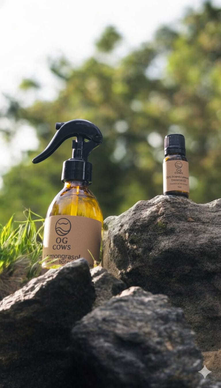 Lemongrass Hydrosol ~ Awakening Island Mist 100% Azorean Botanical Water