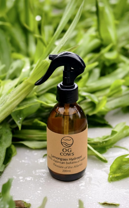 Lemongrass Hydrosol ~ Awakening Island Mist  100% Azorean Botanical Water