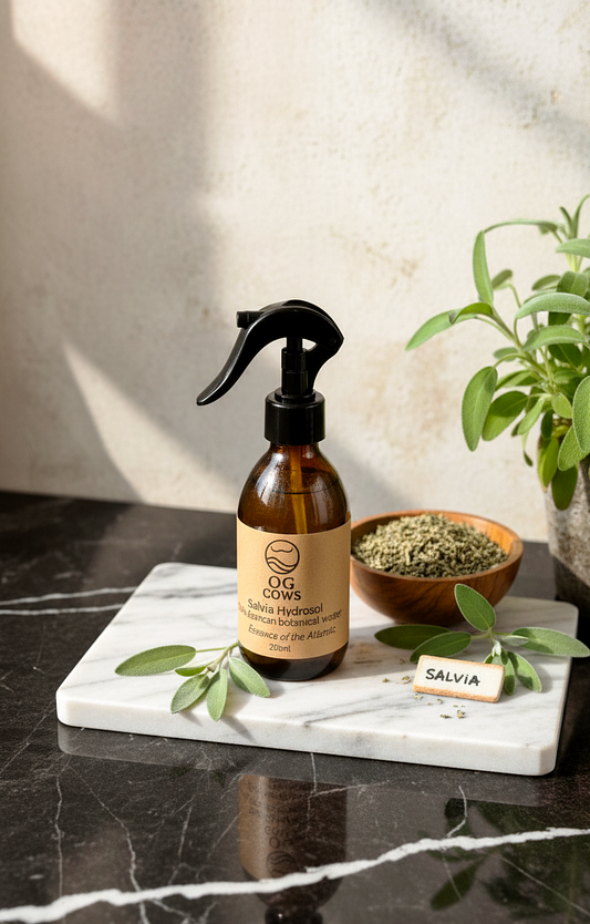 Salvia Hydrosol ~ Sacred Sage Mist · 100% Azorean Botanical Water