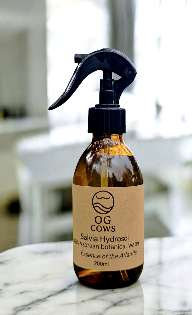 Salvia Hydrosol ~ Sacred Sage Mist · 100% Azorean Botanical Water